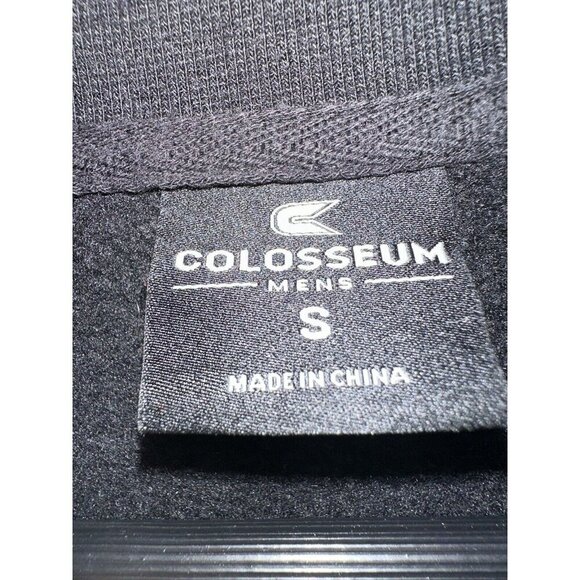 Men's Colosseum Black Minnesota Golden Gophers Size Small Crew Neck Sweatshirt - Picture 3 of 4